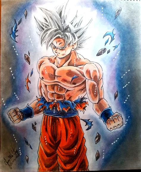 dibujos de goku para dibujar|dibujo de goku ultra instinto.